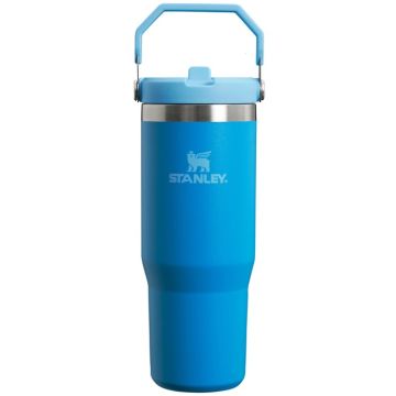 Front Image of Stanley The IceFlow Flip Straw Tumbler 0.89L / 30oz (Azure)