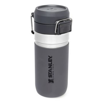 Front Image of Stanley Quick Flip Water Bottle .47L / 16OZ (Charcoal)