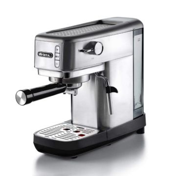 Ariete Pump Espresso Maker Metal with Slim and compact design for any kitchen space
