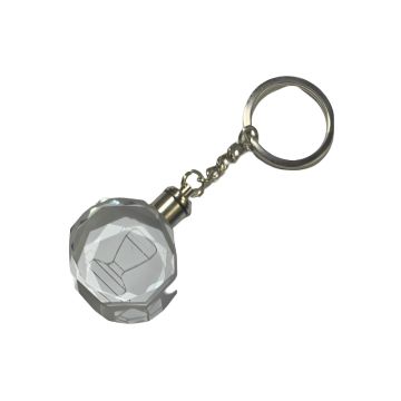 Keychain (Crystal Coffee Tamper)