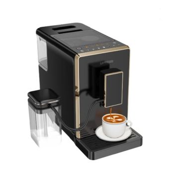 Front Image of  Lepresso Automatic Espresso Machine Milk Frothing System (Black)