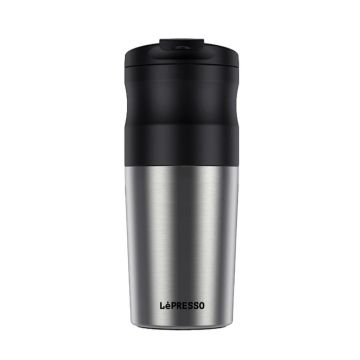 LePresso Portable Mug Burr Grinder Coffee Maker 400 ml