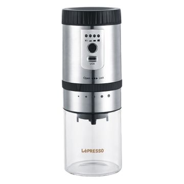 Front Image of  LePresso Cramic Burr Automatic Grinder
