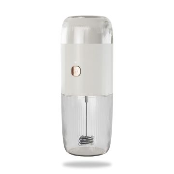 LePresso 2in1 Coffee Grinder & Milk Frothing (White)