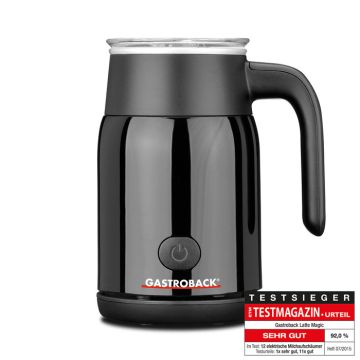  Gastroback Latte Maker Black Machines (Black ) 42326