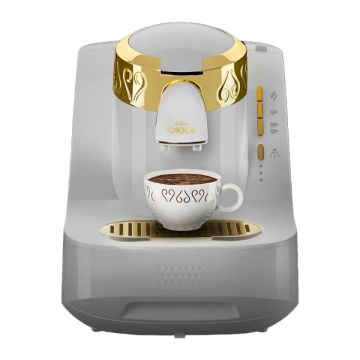 Arzum Okka Turkish Coffee Maker White & Gold