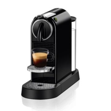 Front Image of Nespresso CitiZ Capsule Coffee Machine (Black)