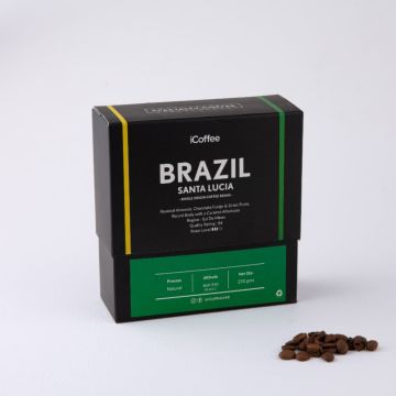 Perspective view of iCoffee Single Origin Brazil Santa Lucia