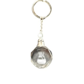 Keychain Crystal Coffee Pot