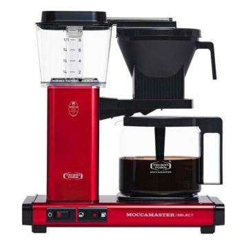 Front Image of  Moccamaster KBG Select Coffee Machine (Mettallic Red)
