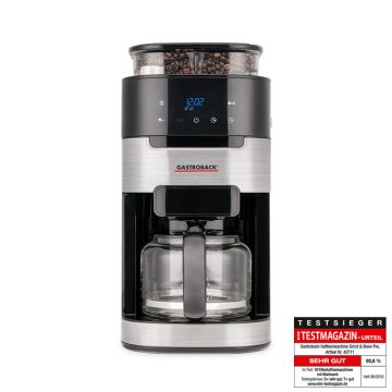 Front Image of Gastroback Coffee Maker & Grinder Pro Machines 42711 
