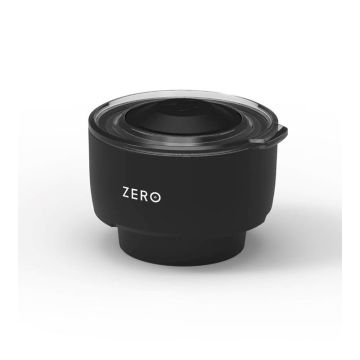 Perspective view of Trinity Zero Mini Coffee Press (Black)