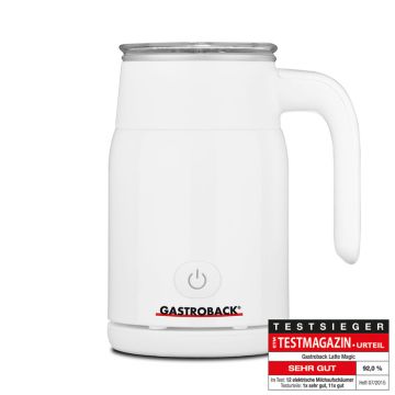 Front Image of Gastroback Latte Maker Machines  (White ) 42325
